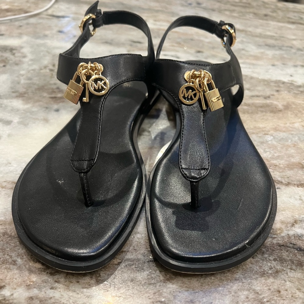 Black Michael Kors Sandals